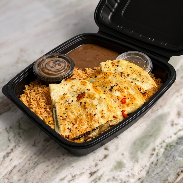Oxtail Quesadilla.